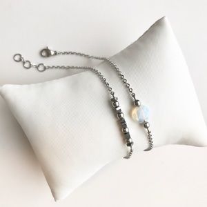 NWT✨ Beautiful Bar Bracelet Set!